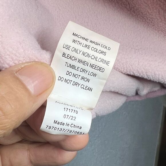 Magellan Two Tone Block Pink/Mauve Puffer Fleece Lined Winter Women Jacket Sz S - Picture 9 of 11